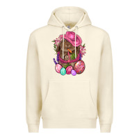 Sandshell Cowboy Rabbit Easter Premium Hoodie - BundleAndBundleShop