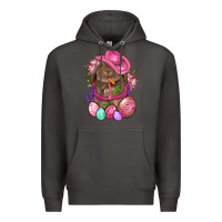 Smoke Cowboy Rabbit Easter Premium Hoodie - BundleAndBundleShop