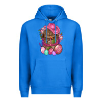 Cowboy Rabbit Easter Premium Hoodie | Teevron