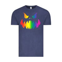 Vintage Denim halloween gay lesbians pride pumpkin lgbt pride Vintage Tee - maiPhamDesign