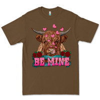 Cacao be mine highland cow Premium Tee - RanaPortraitStore