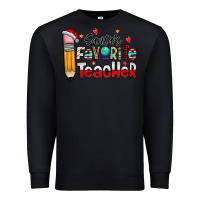 Black Santa Favorite Teacher Premium Sweatshirt - CowhideDigitalArt