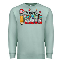 Seafoam Santa Favorite Teacher Premium Sweatshirt - CowhideDigitalArt