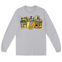 Moon Dust Honey bee coffee cups Long Sleeve Tee - HowdyJamesFarm