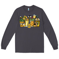 Smoke Honey bee coffee cups Long Sleeve Tee - HowdyJamesFarm