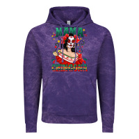 Cloud Purple Mama Chingona Skull Vintage Hoodie - texasbilliewilder