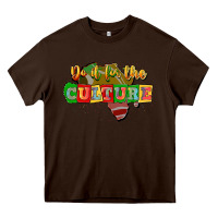 Chocolate Brown do it for the culture Heavy Core Tee - JahusDesignShop