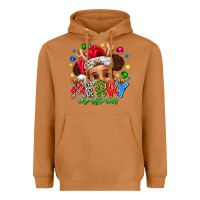 Meerkat Merry Christmas Heavyweight Hoodie - CowhideDigitalArt