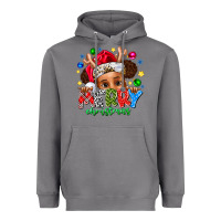 Storm Merry Christmas Heavyweight Hoodie - CowhideDigitalArt