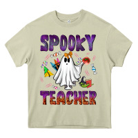 Mossy spooky teacher Heavy Core Tee - NancyCooperArtShop