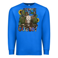 True Royal summer down cowboy Premium Sweatshirt - CowhideDigitalArt