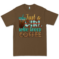 Cacao just a girl who loves coffee Premium Tee - BundleAndBundleShop