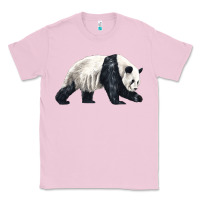 Bubblegum Pink walking panda Classic Tee - LillyAllenDesigns