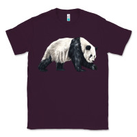 Plum walking panda Classic Tee - LillyAllenDesigns