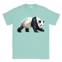 Seafoam walking panda Classic Tee - LillyAllenDesigns