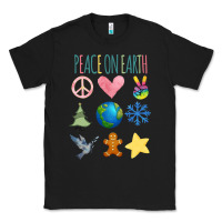 Black PEACE ON EARTH Classic Tee - Bettercallsaul
