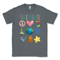 Charcoal Heather PEACE ON EARTH Classic Tee - Bettercallsaul