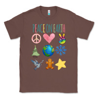 Chestnut PEACE ON EARTH Classic Tee - Bettercallsaul