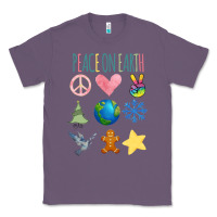 Lavender PEACE ON EARTH Classic Tee - Bettercallsaul