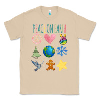 Mushroom PEACE ON EARTH Classic Tee - Bettercallsaul