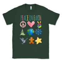Sports Green PEACE ON EARTH Classic Tee - Bettercallsaul