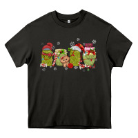 Canned Pickles Christmas Light Heavy Core Tee | Teevron