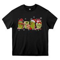 Black canned pickles christmas light Heavy Core Tee - MaliasSmallBusiness