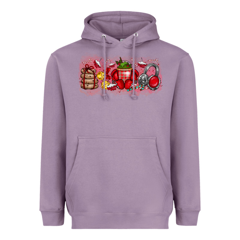 Merry Christmas Heavyweight Hoodie by CowhideDigitalArt | Teevron