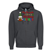 Smoke my favorite color is christmas lights Zipper Hoodie - BundleAndBundleShop