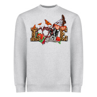 Heather Grey western love for cowgirls olivia Heavyweight Sweatshirt - OliviaCreatesArt