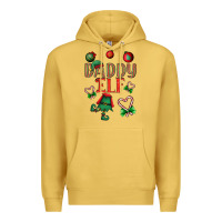 Antique Gold Daddy Elf Premium Hoodie - BundleAndBundleShop