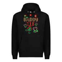 Black Daddy Elf Premium Hoodie - BundleAndBundleShop