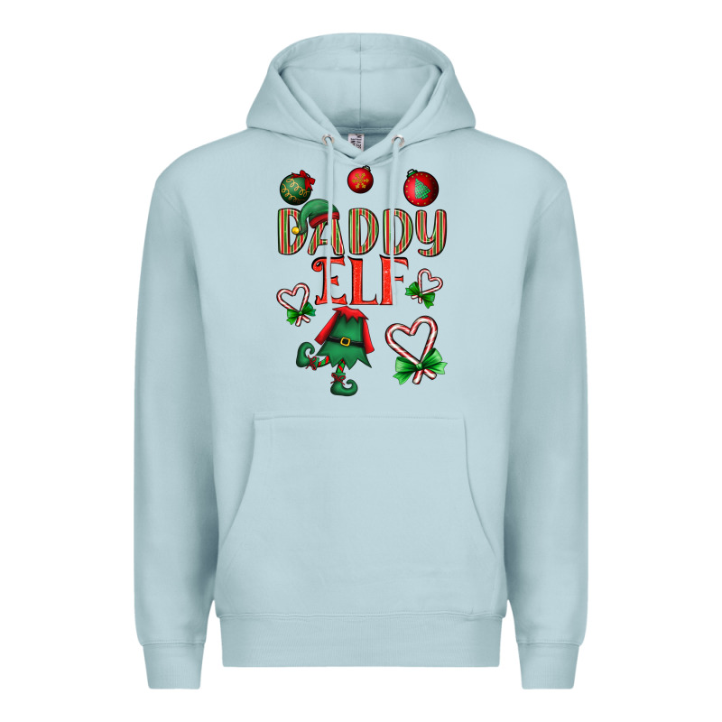 Daddy Elf Premium Hoodie by BundleAndBundleShop | Teevron