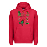 Cardinal Daddy Elf Premium Hoodie - BundleAndBundleShop
