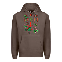 Coffee Daddy Elf Premium Hoodie - BundleAndBundleShop