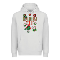 Dove Grey Daddy Elf Premium Hoodie - BundleAndBundleShop