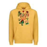 Mustard Daddy Elf Premium Hoodie - BundleAndBundleShop
