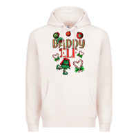 Pale Pink Daddy Elf Premium Hoodie - BundleAndBundleShop