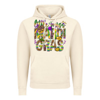 Vintage Artic Little miss Mardi Gras Vintage Hoodie - NancyCooperArtShop