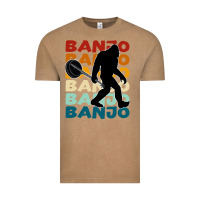 Vintage Coffee banjo t  shirt banjo   banjo bigfoot t  shirt Vintage Tee - maiPhamDesign