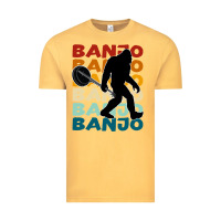 Vintage Mustard banjo t  shirt banjo   banjo bigfoot t  shirt Vintage Tee - maiPhamDesign