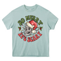 Arona so merry it's scary Heavy Core Tee - MaliasSmallBusiness