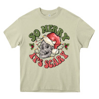 Mossy so merry it's scary Heavy Core Tee - MaliasSmallBusiness