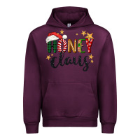 Mauve Wine honey claus christmas Urban Hoodie - BarkalooDesign