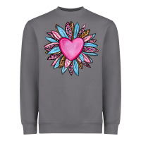 Storm valentine's day sunflower olivia Heavyweight Sweatshirt - OliviaCreatesArt