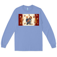 Colony Blue cartoon wizards Long Sleeve Tee - TumblerDesignByShophia