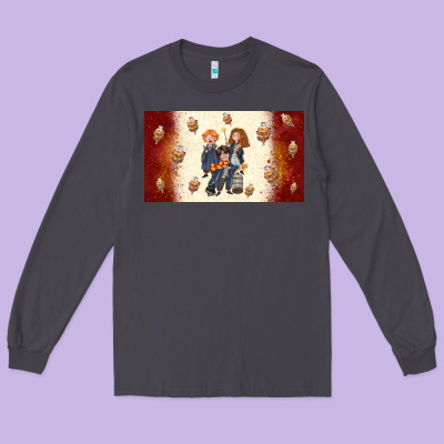 Cartoon Wizards Long Sleeve Tee Designed By Tumblerdesignbyshophia
