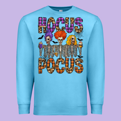 Hocus Pocus Premium Sweatshirt Designed By Cowhidedigitalart