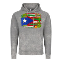 Cloud Rock Mexico and Puerto Rico flag Vintage Hoodie - texasbilliewilder