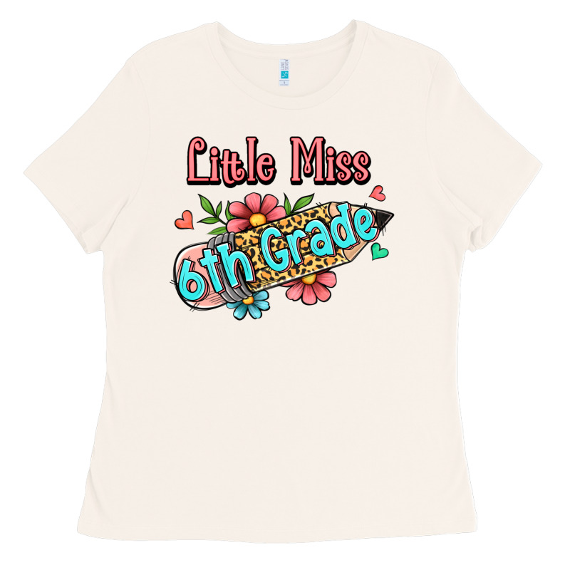 Little Miss Sixth Grade Ladies Tee by RanaPortraitStore | Teevron